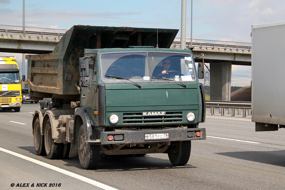 Санкт-Петербург, № В 581 РС 78 — КамАЗ-55111 [551110]