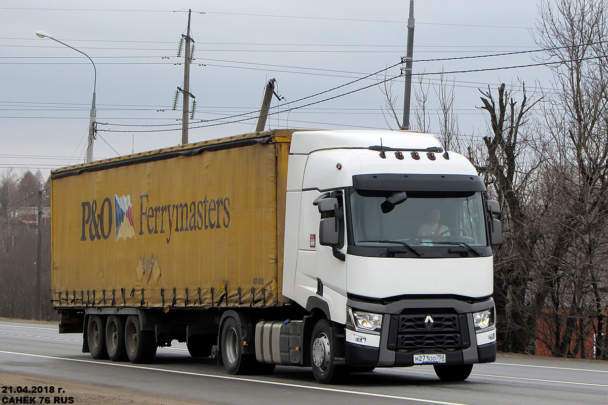 Московская область, № Н 271 ОО 750 — Renault T-Series ('2013)