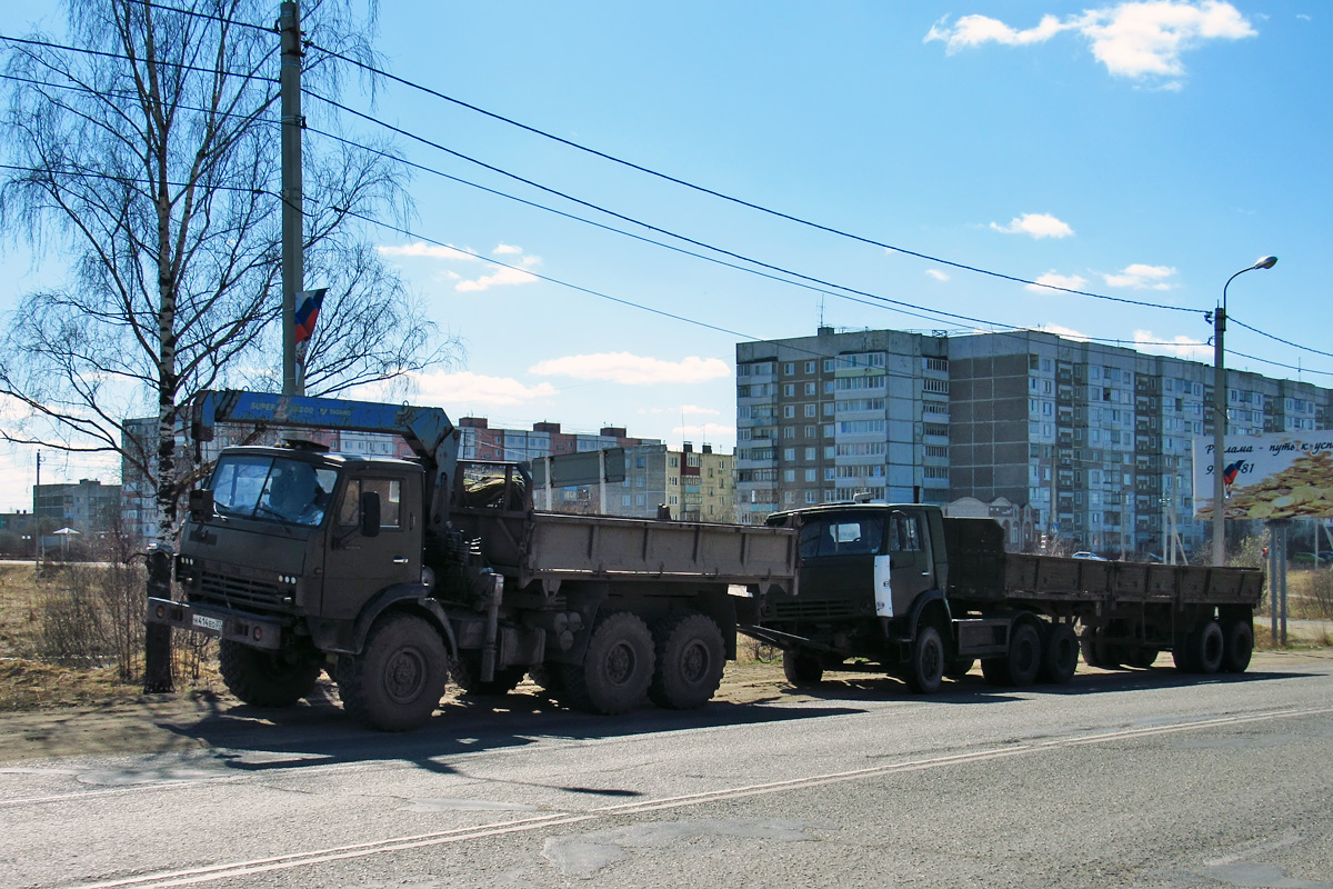 Ивановская область, № Н 414 ЕО 37 — КамАЗ-43101; Ивановская область, № (37) Б/Н 0065 — КамАЗ-5410