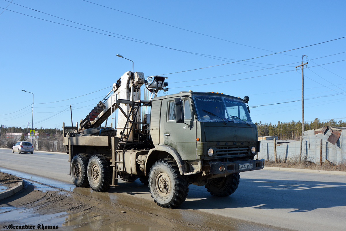 Саха (Якутия), № А 617 ВТ 14 — КамАЗ-43101