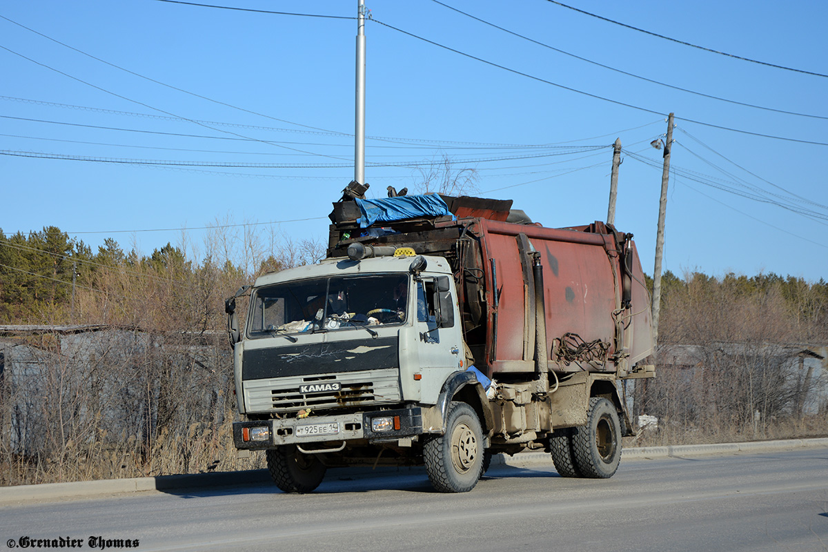 Саха (Якутия), № Т 925 ЕЕ 14 — КамАЗ-43253-02 [43253C]