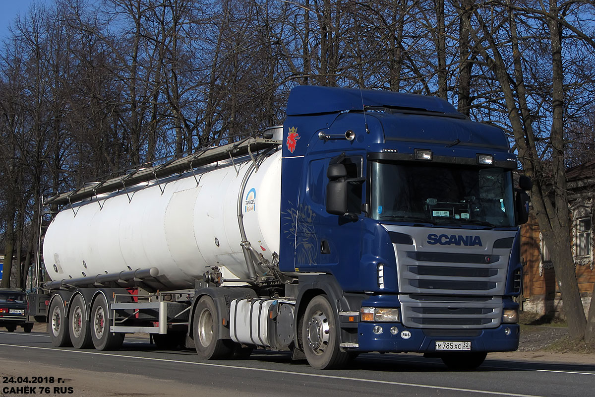 Брянская область, № М 785 ХС 32 — Scania ('2009) G420