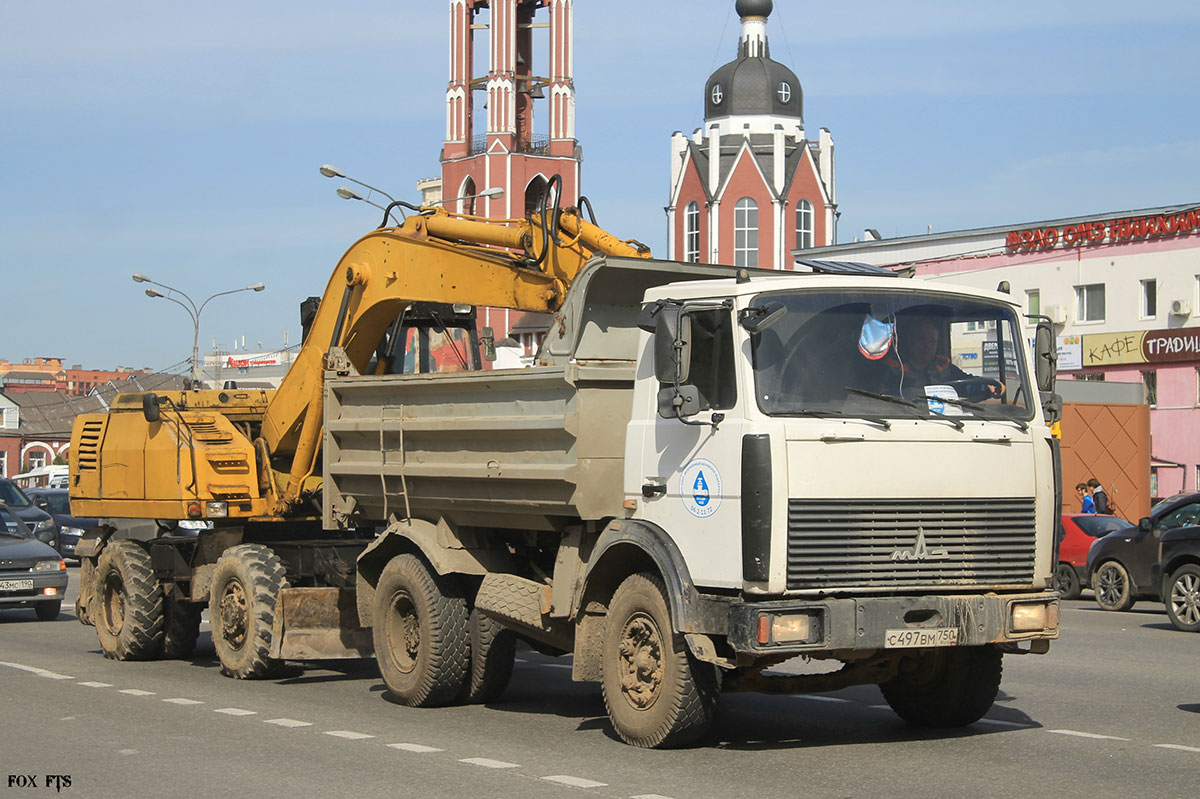 Московская область, № С 497 ВМ 750 — МАЗ-555102