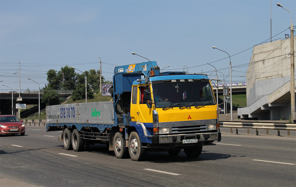 Красноярский край, № К 745 ЕХ 70 — Mitsubishi Fuso (общая модель)