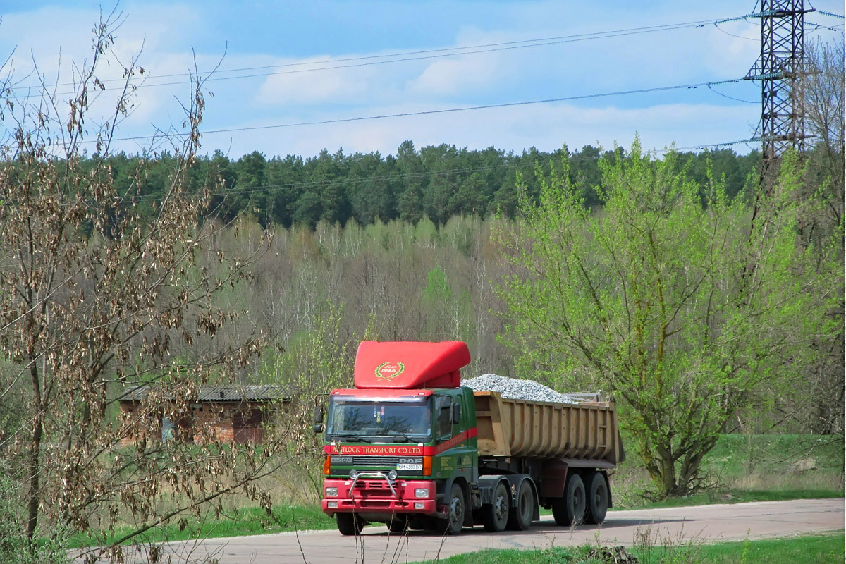 Сумская область, № ВМ 4380 ВВ — DAF 85 (CF) FTG