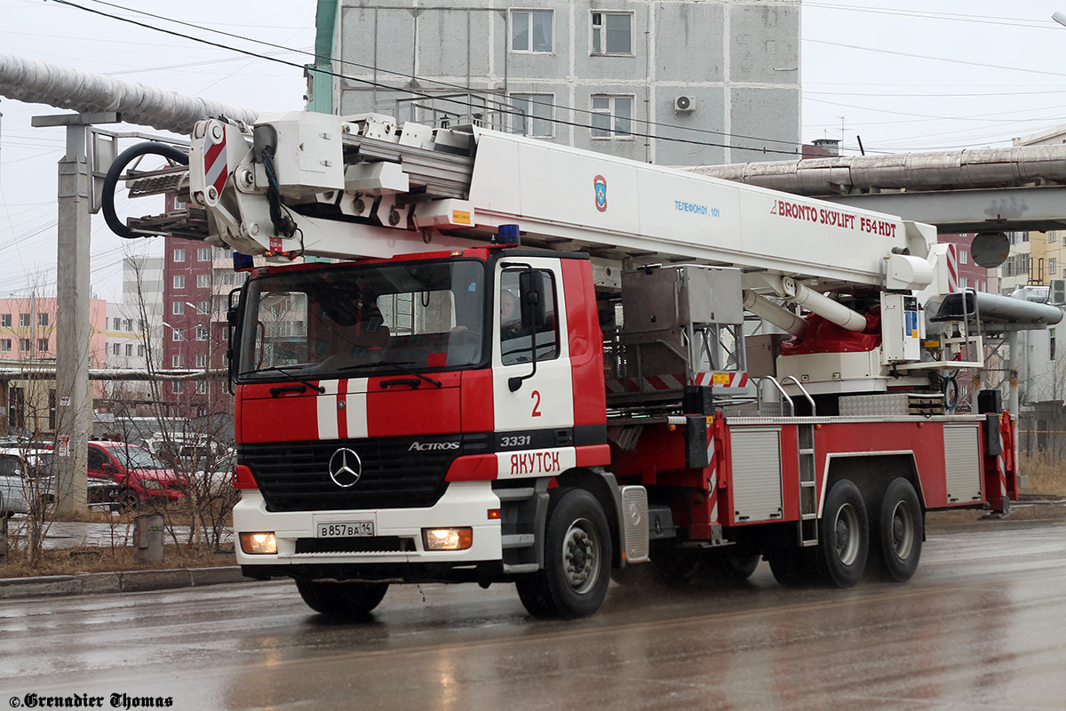 Саха (Якутия), № В 857 ВА 14 — Mercedes-Benz Actros ('1997) 3331