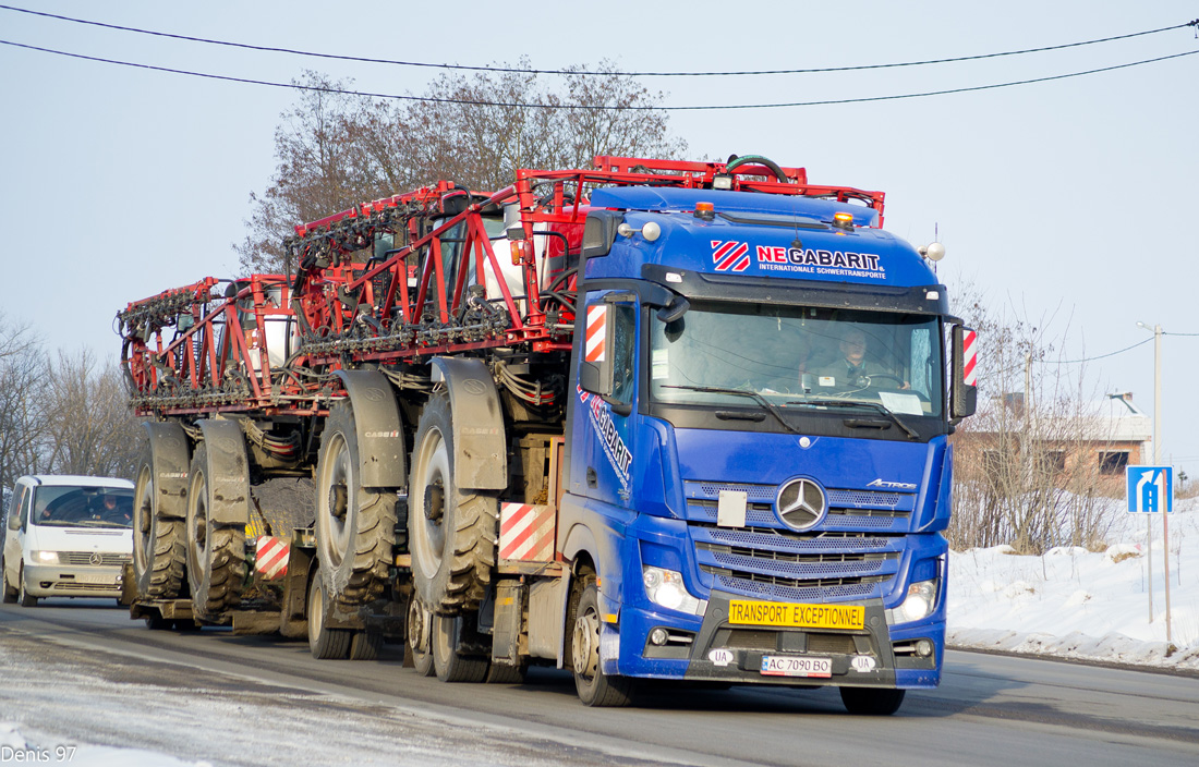 Волынская область, № АС 7090 ВО — Mercedes-Benz Actros ('2011)