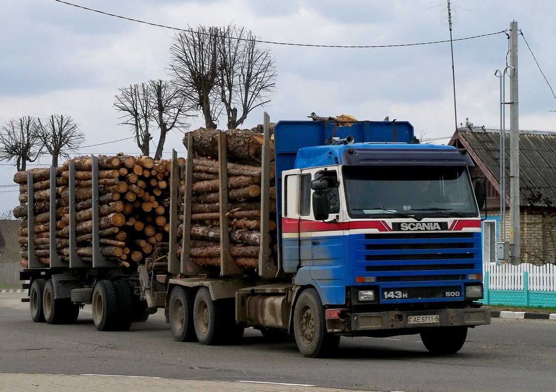 Могилёвская область, № АЕ 6711-6 — Scania (III) R143H