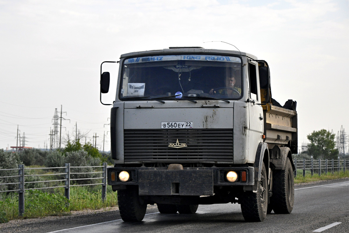 Алтайский край, № В 560 ЕУ 22 — МАЗ-5551 [555100]