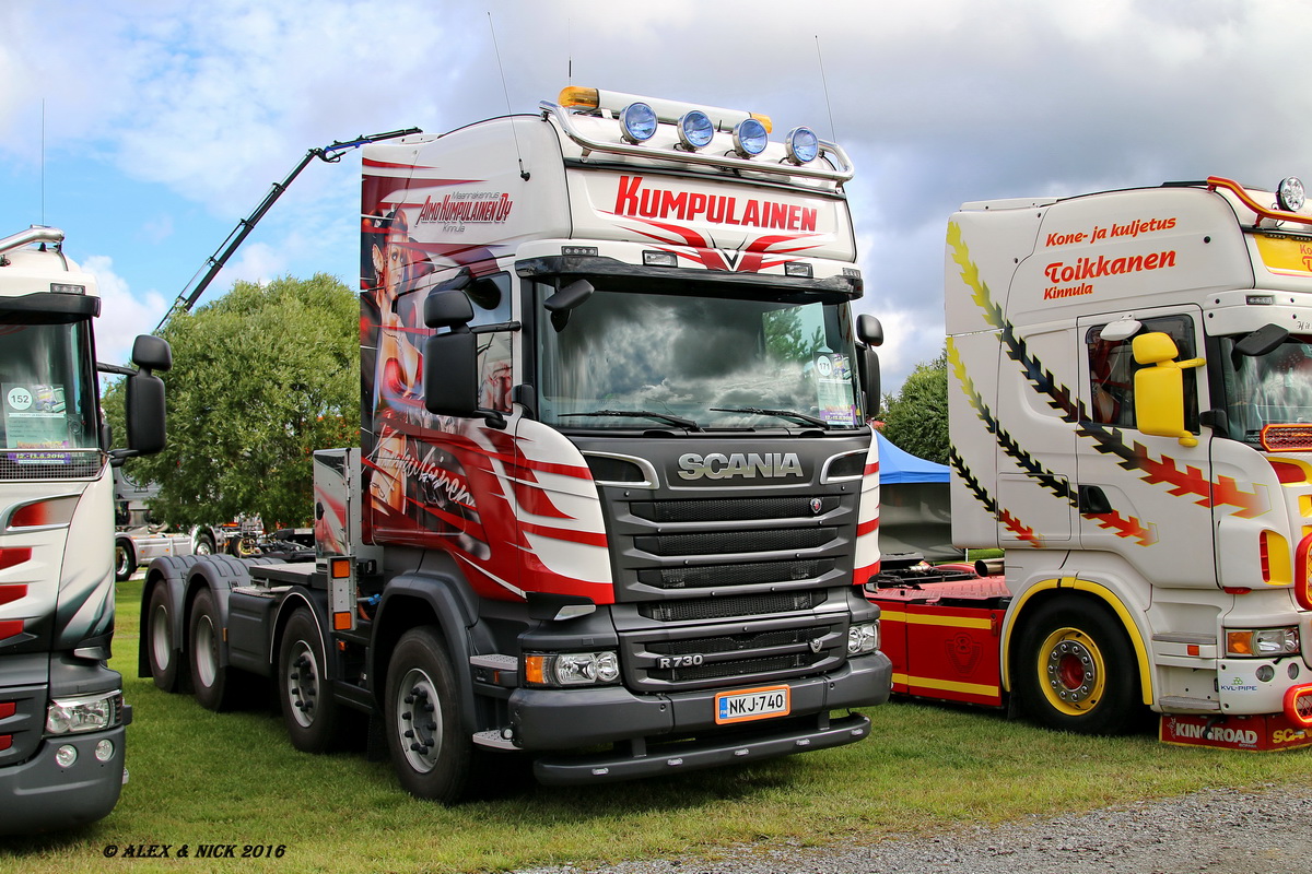 Финляндия, № NKJ-740 — Scania ('2013) R730