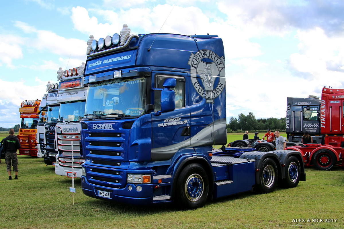 Финляндия, № HMZ-607 — Scania ('2004) R500