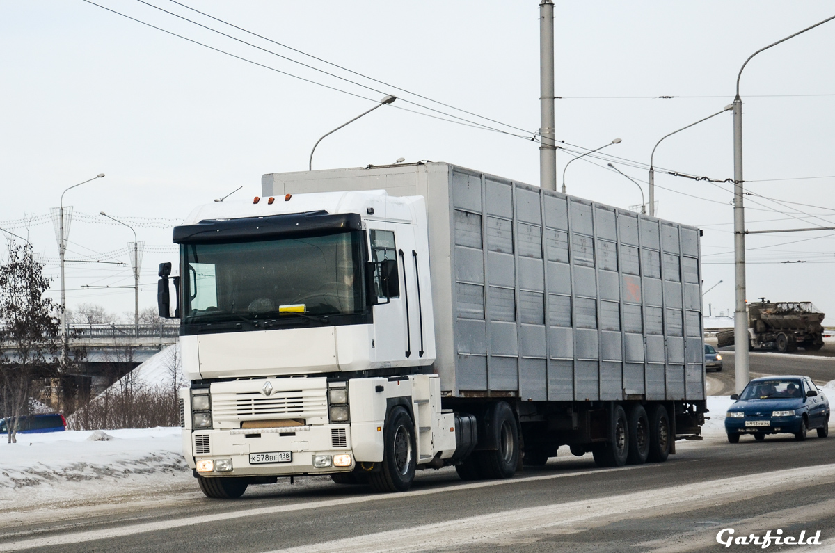 Иркутская область, № К 578 ВЕ 138 — Renault Magnum Integral ('1997)