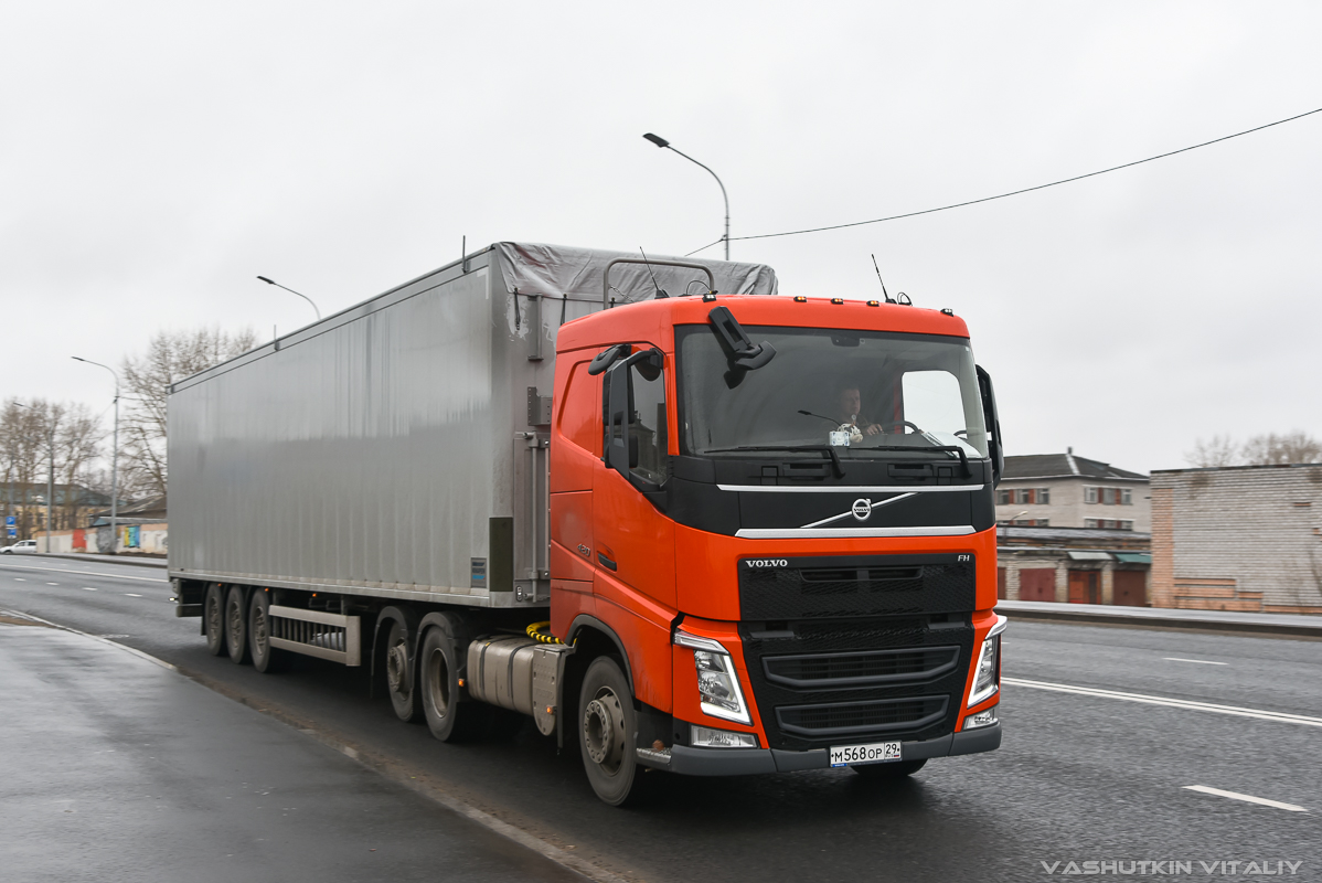 Архангельская область, № М 568 ОР 29 — Volvo ('2012) FH.420 [X9P]