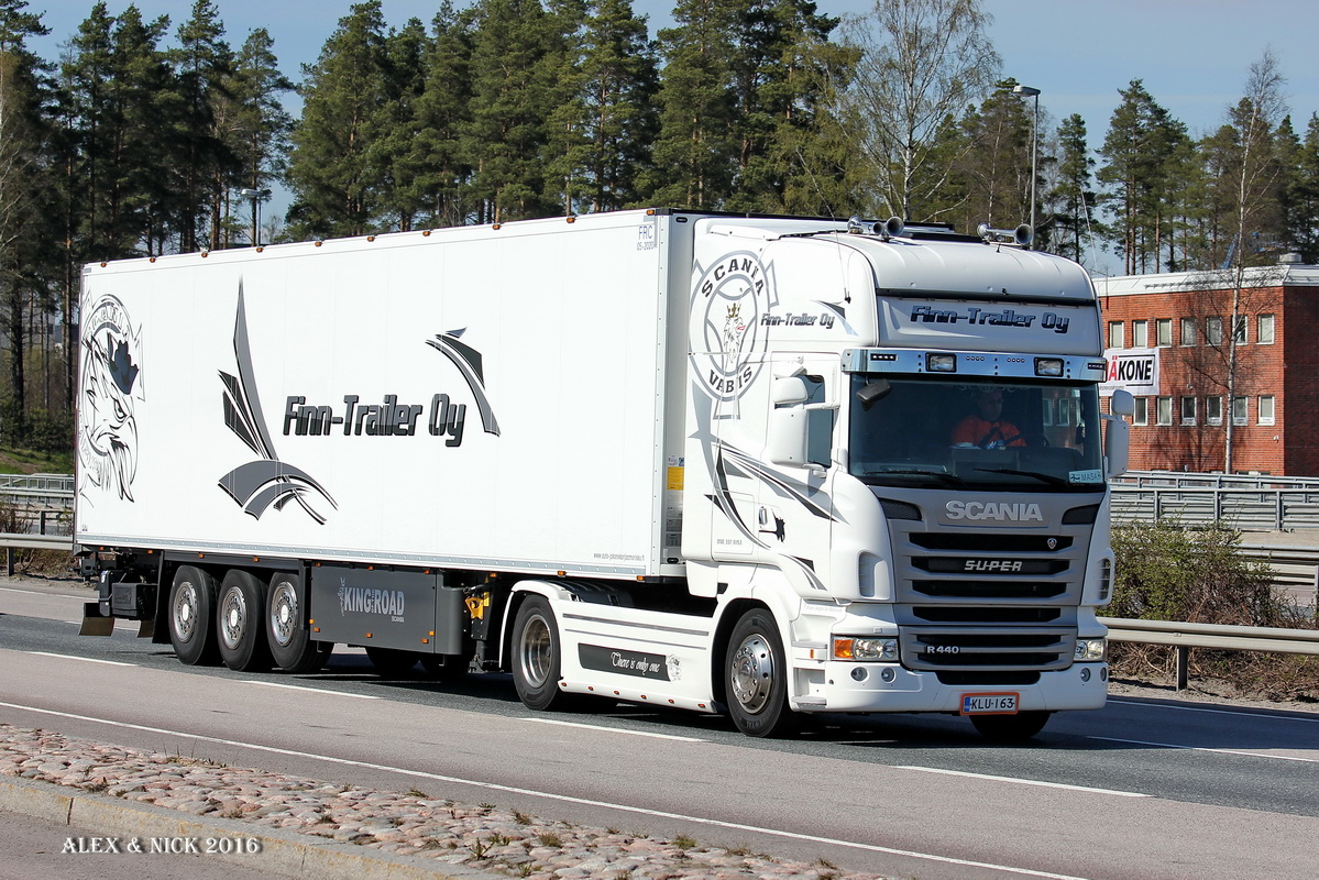 Финляндия, № KLU-163 — Scania ('2009) R440