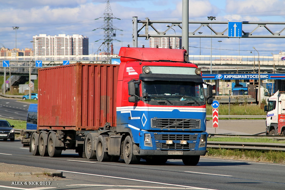 Санкт-Петербург, № М 927 ТС 178 — Volvo ('2002) FH-Series