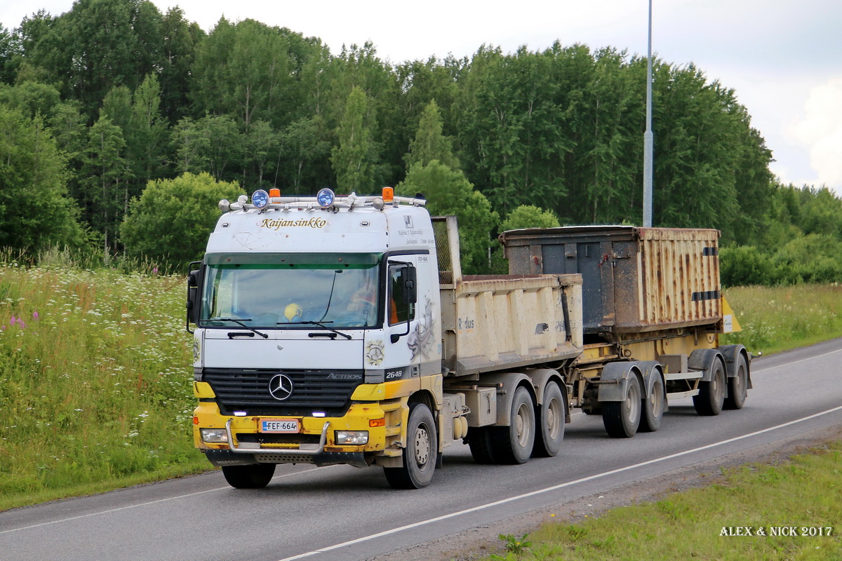 Финляндия, № FEF-664 — Mercedes-Benz Actros ('1997)