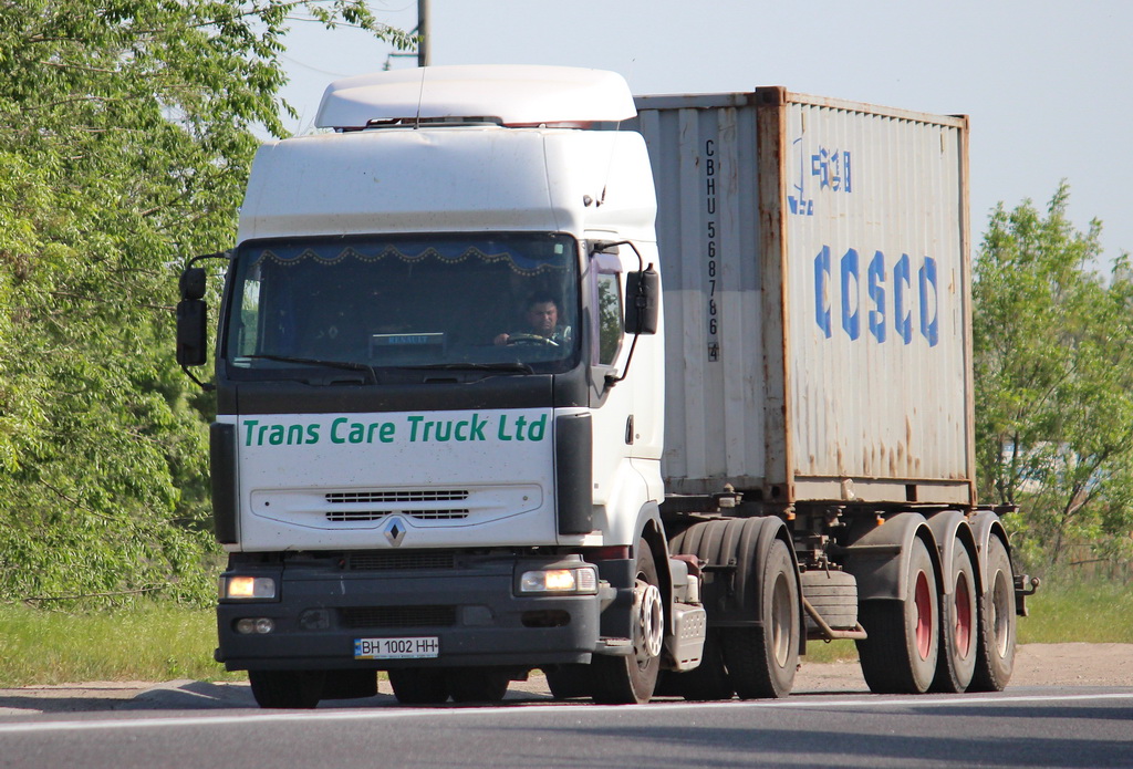 Одесская область, № ВН 1002 НН — Renault Premium ('1996)