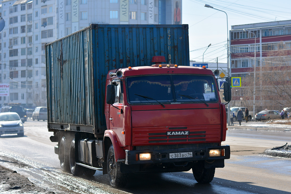 Саха (Якутия), № С 383 ВО 14 — КамАЗ-53202