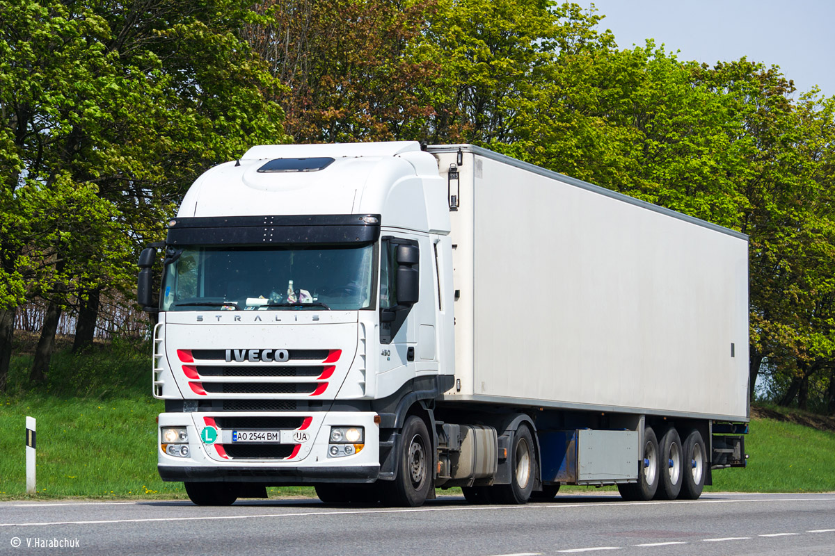 Закарпатская область, № АО 2544 ВМ — IVECO Stralis ('2007) 450