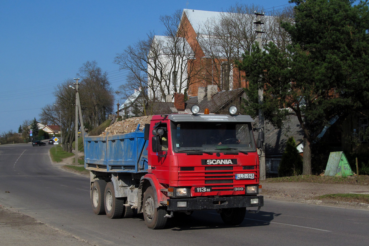 Литва, № LLD 945 — Scania (II) P113M