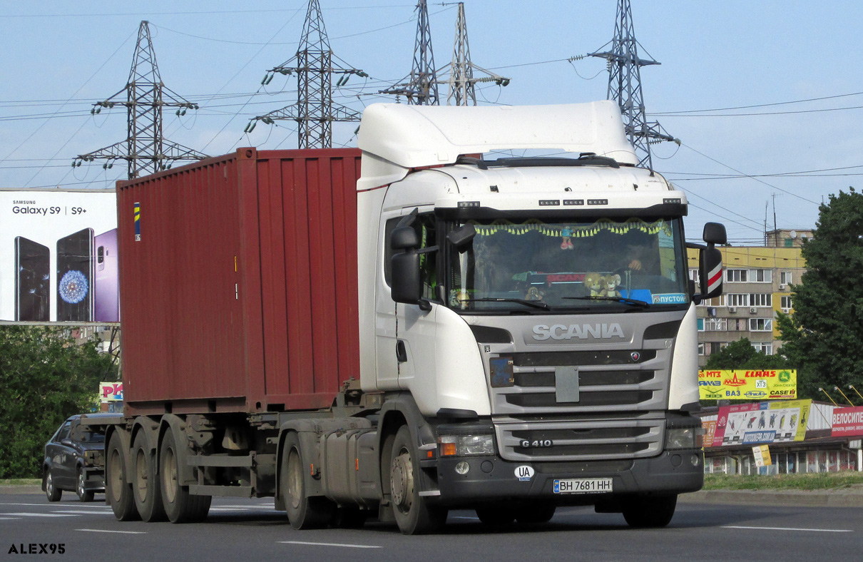 Одесская область, № ВН 7681 НН — Scania ('2013) G410