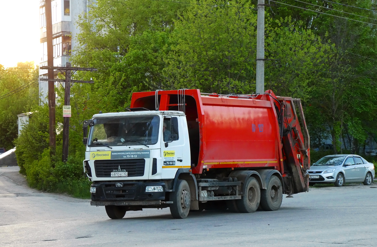 Калужская область, № О 810 ВС 40 — МАЗ-6312B3