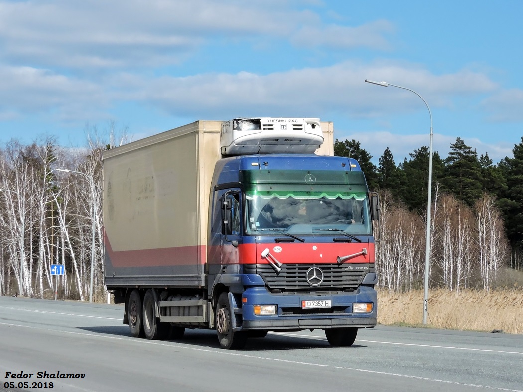 Киргизия, № D 7357 H — Mercedes-Benz Actros ('1997)