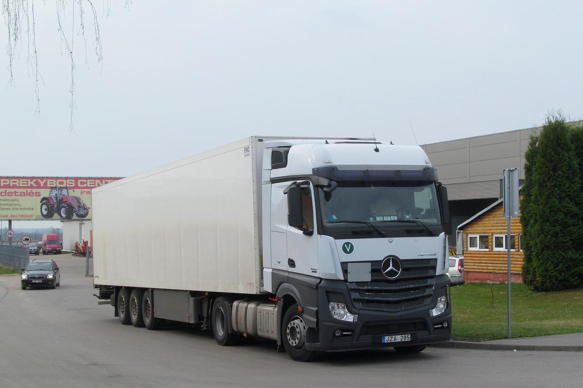 Литва, № JZA 285 — Mercedes-Benz Actros ('2011) 1842