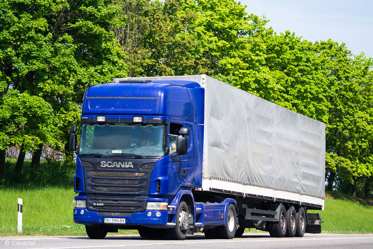 Полтавская область, № ВІ 5904 ВХ — Scania ('2009) G440