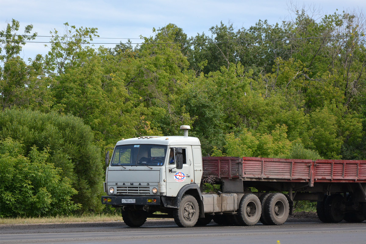 Омская область, № С 790 УВ 55 — КамАЗ-5410