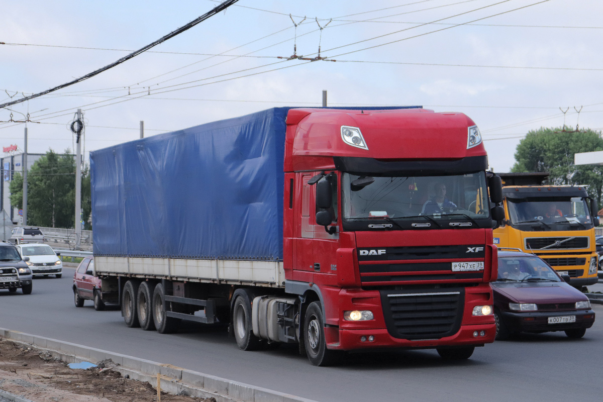 Калининградская область, № Р 947 ХЕ 39 — DAF XF105 FT