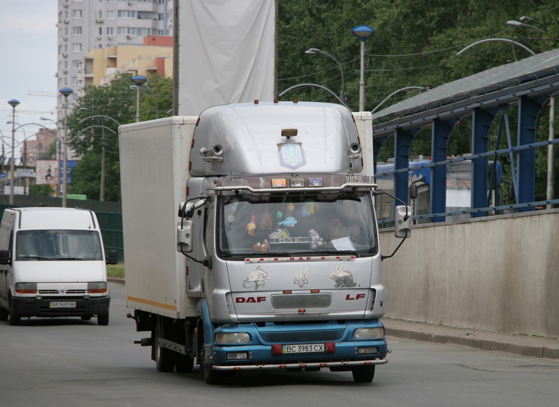 Львовская область, № ВС 3983 СХ — DAF LF (общая модель)