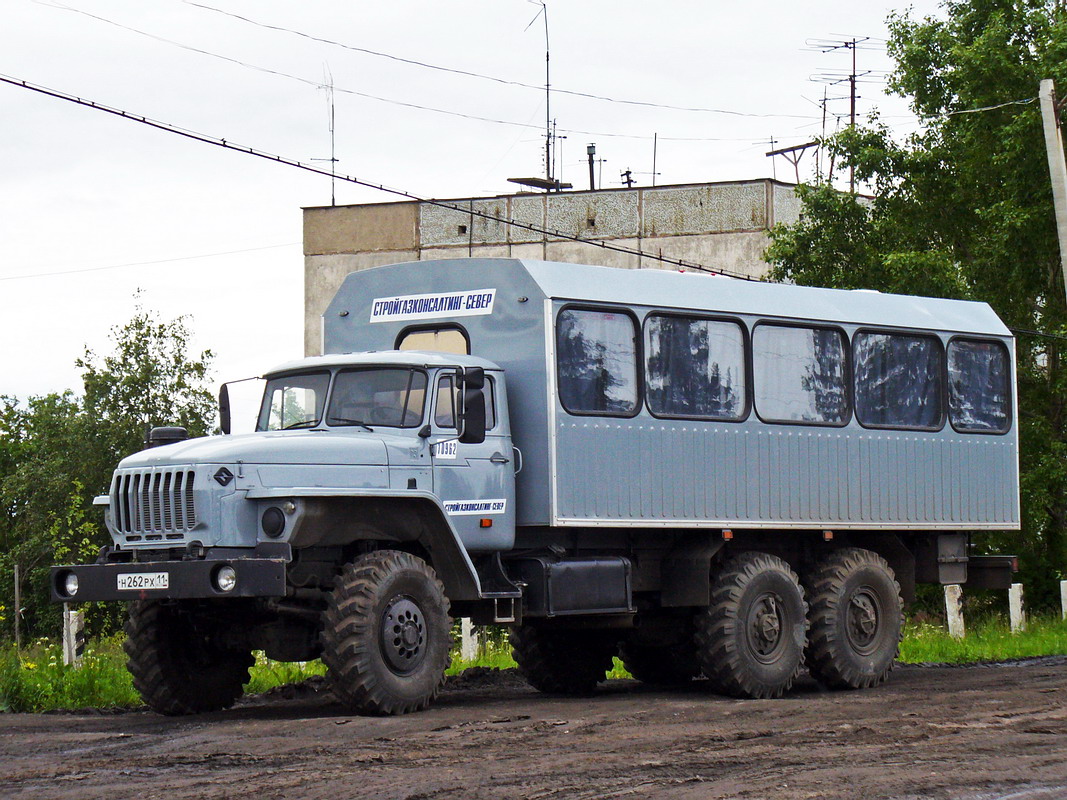 Коми, № Н 262 РХ 11 — Урал-3255-41