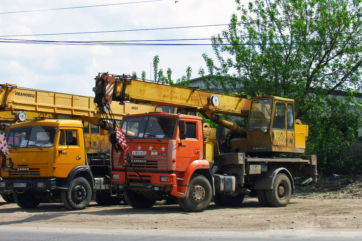 Ивановская область, № А 181 УМ 37 — КамАЗ-53605-15 [53605R]