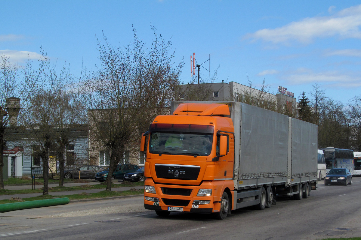 Литва, № GFS 488 — MAN TGX ('2007) (общая модель)