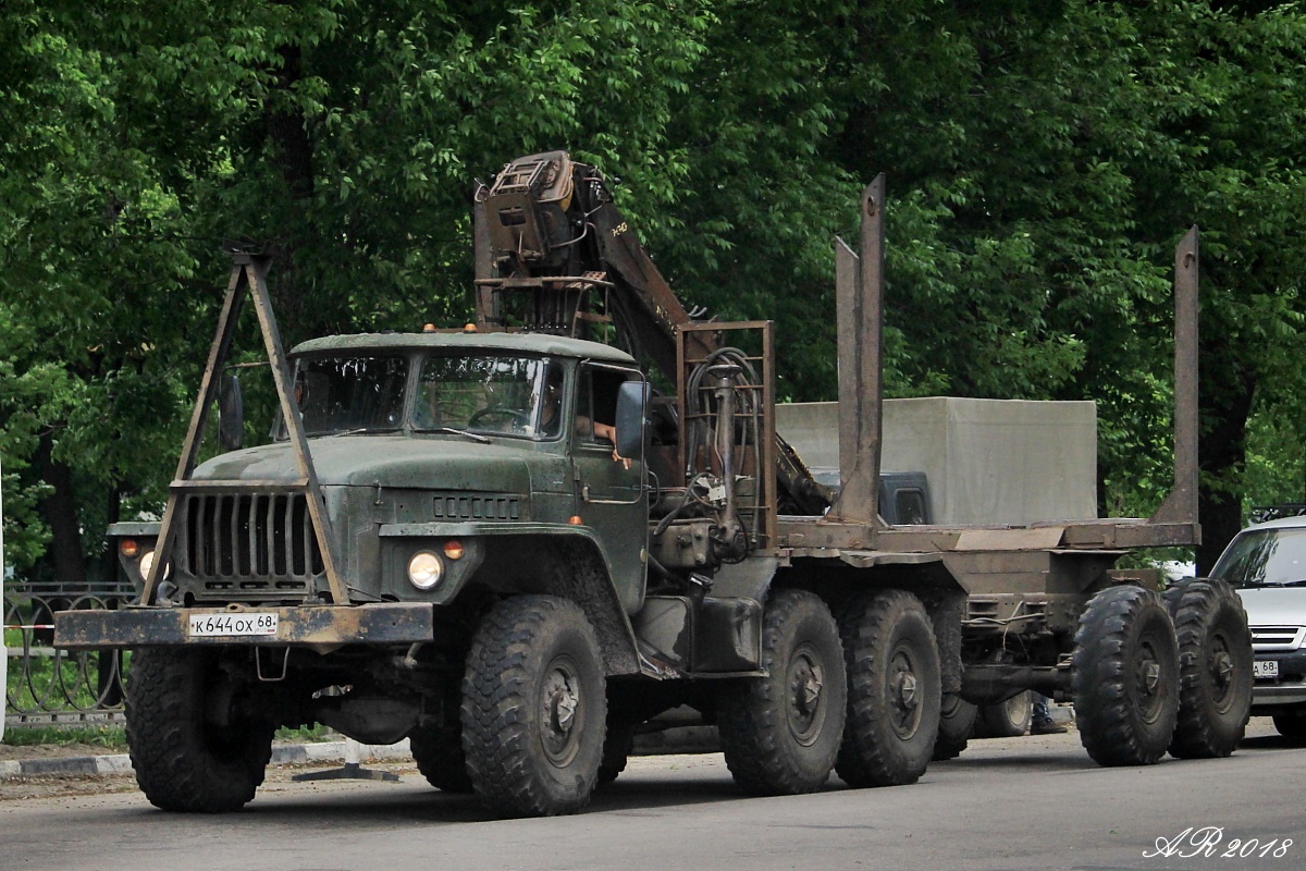 Тамбовская область, № К 644 ОХ 68 — Урал-375АМ