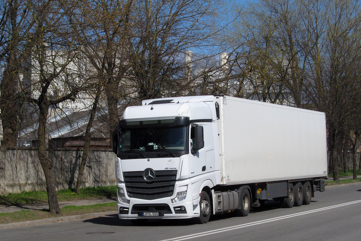 Литва, № JFN 565 — Mercedes-Benz Actros ('2011) 1845