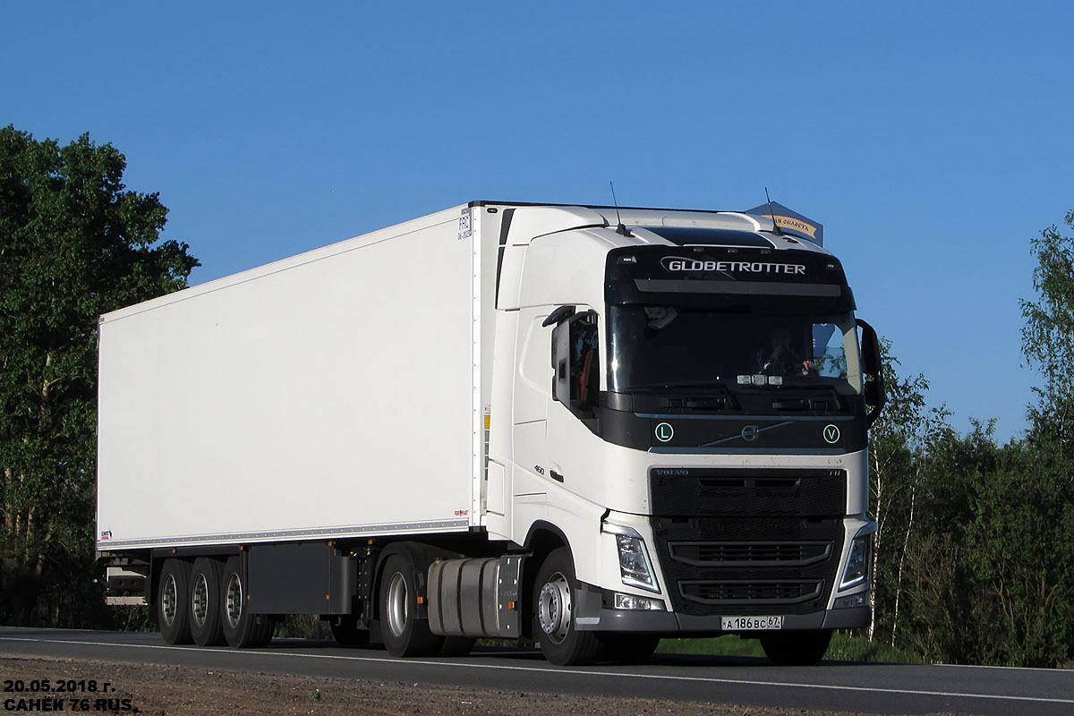 Смоленская область, № А 186 ВС 67 — Volvo ('2012) FH.460 [X9P]