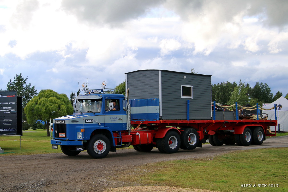 Финляндия, № CEN-357 — Scania (I) (общая модель)