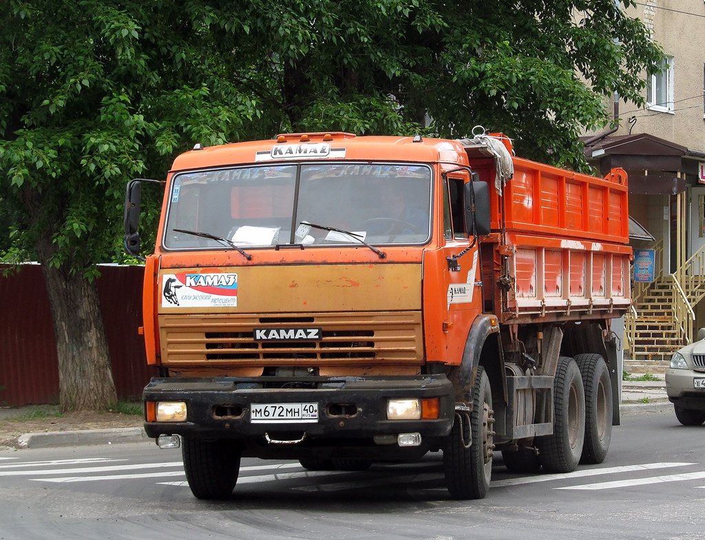 Калужская область, № М 672 МН 40 — КамАЗ-53215-15 [53215R]