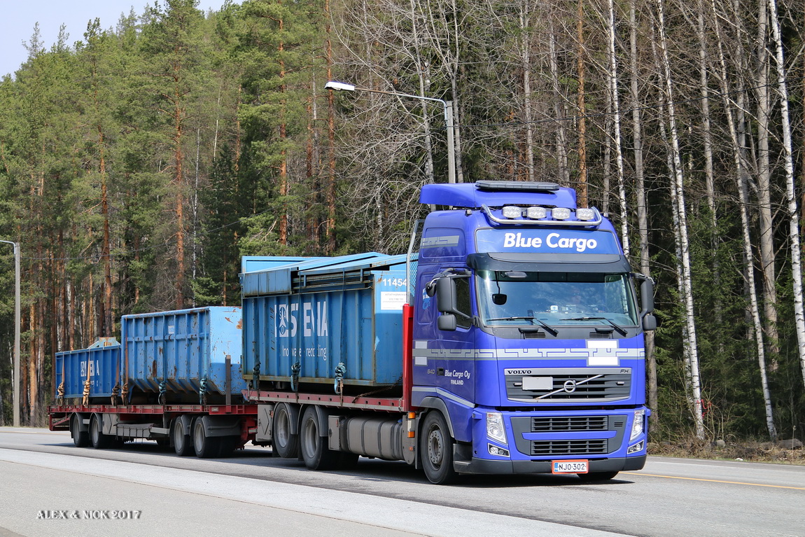 Финляндия, № NJO-302 — Volvo ('2008) FH.540