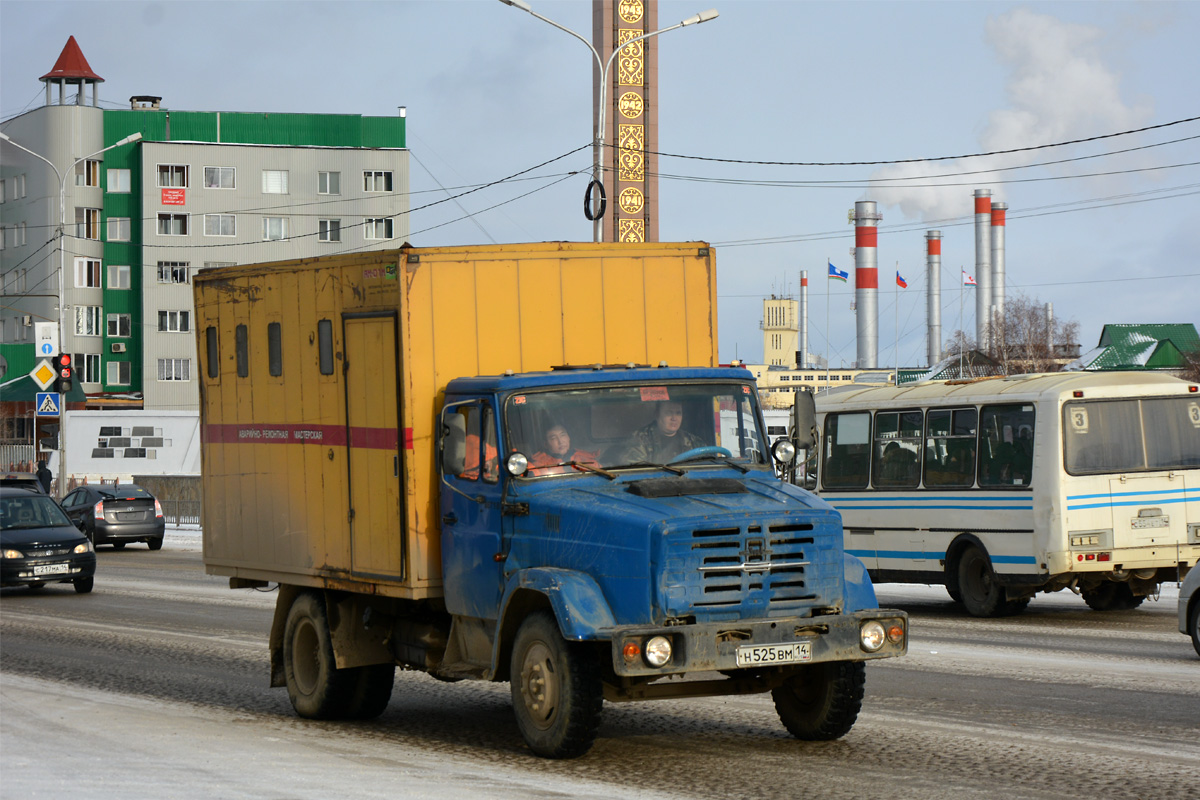 Саха (Якутия), № Н 525 ВМ 14 — ЗИЛ-433362