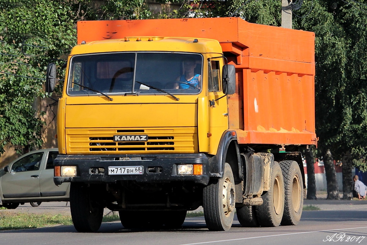 Тамбовская область, № М 717 ВН 68 — КамАЗ-65115 (общая модель)