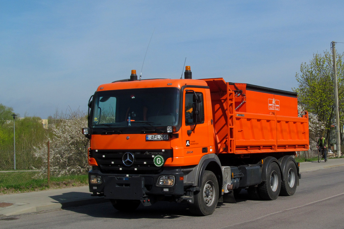 Литва, № AFL 256 — Mercedes-Benz Actros ('2003) 2636