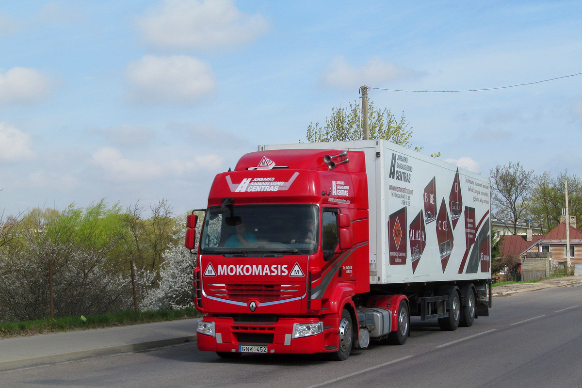 Литва, № GNK 452 — Renault Premium ('2006)