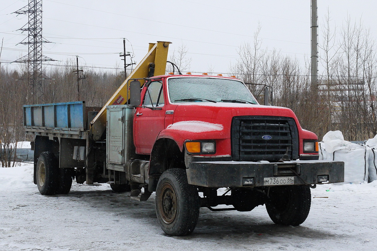 Ханты-Мансийский автоном.округ, № М 736 ОО 86 — Ford F-800