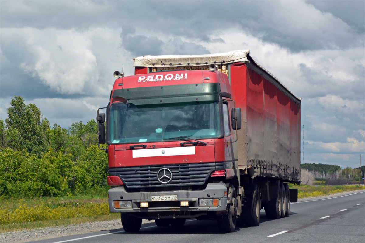 Пермский край, № Р 350 ХМ 59 — Mercedes-Benz Actros ('1997) 1843