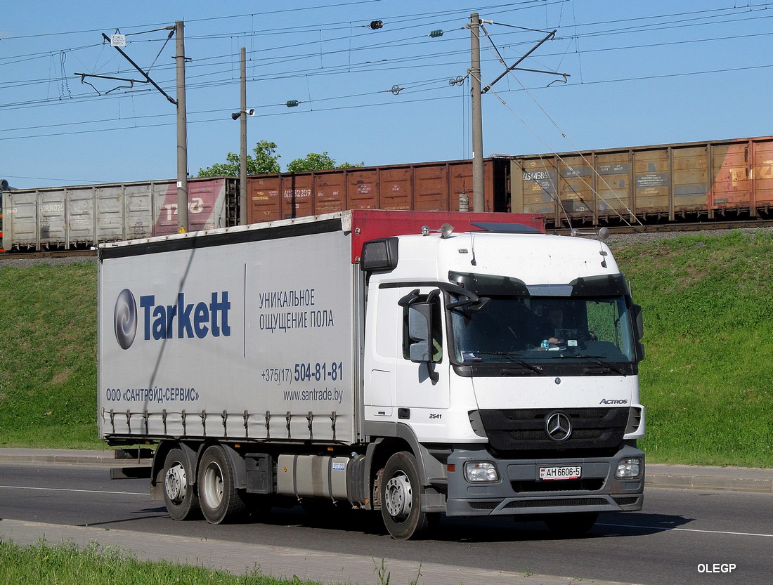 Минская область, № АН 6606-5 — Mercedes-Benz Actros ('2009) 2541