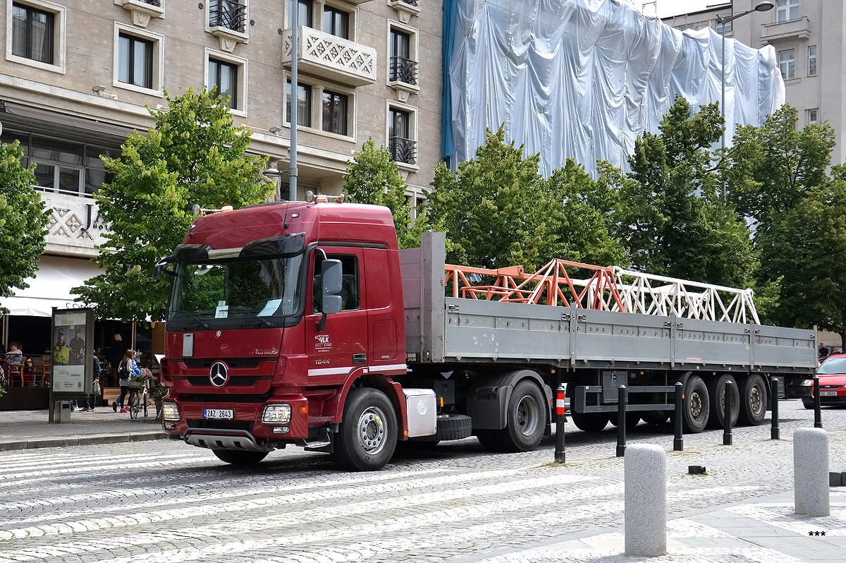 Чехия, № 2AZ 2643 — Mercedes-Benz Actros ('2003) 1844