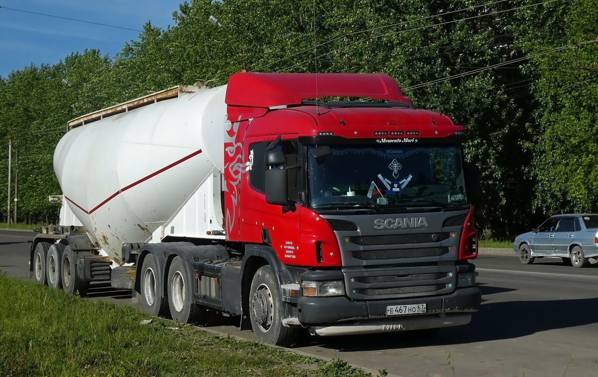 Смоленская область, № Е 467 НО 67 — Scania ('2011) P440